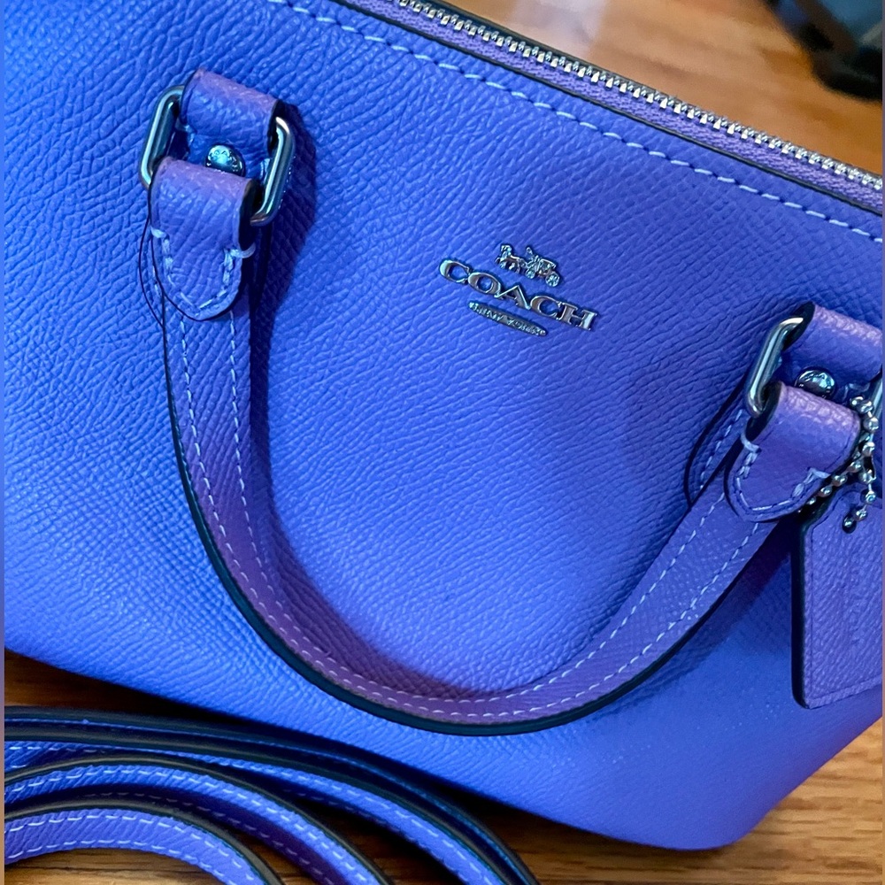 💜NWOT Coach Mini Gallery Tote Crossbody